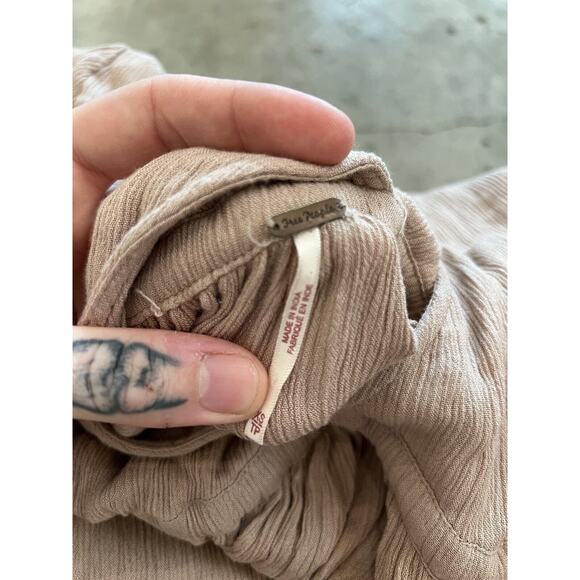 FREE‎ PEOPLE WOMEN’S SIZE XSMALL FLOWY RESORT FESTIVAL DRESS MAUVE SEE PICS - Picture 3 of 6